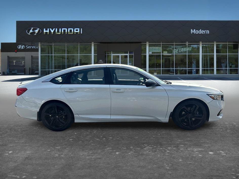 Used 2021 Platinum White Honda Sport image 4