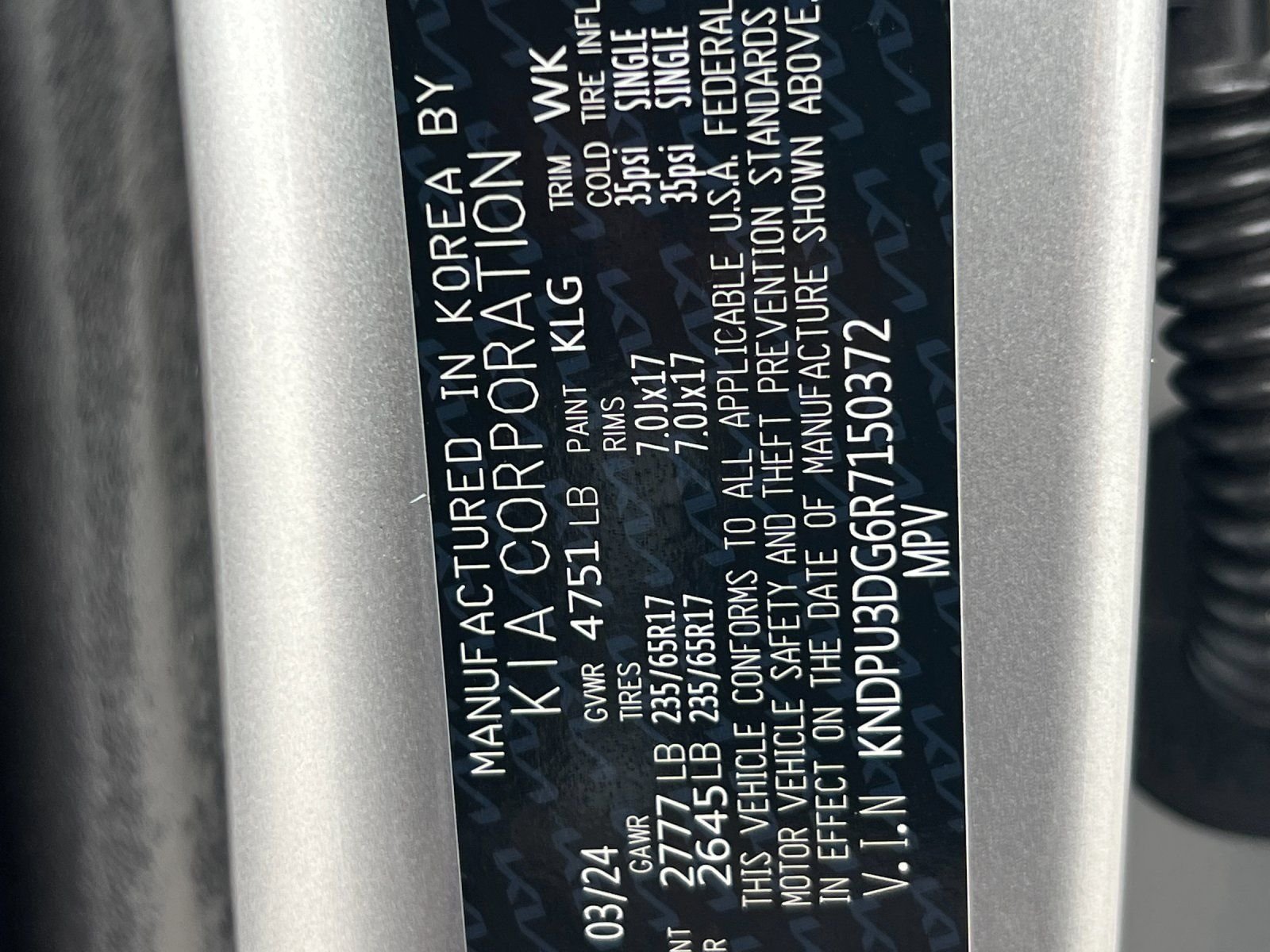 Certified Used 2024 Gray Kia LX image 26