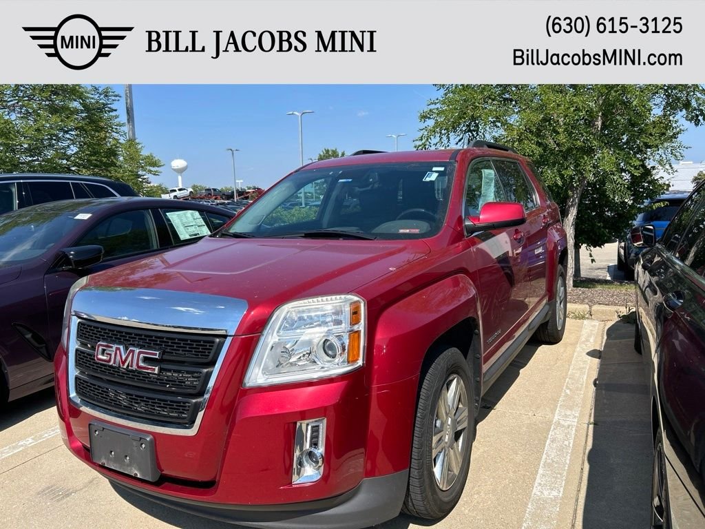Used 2014 Crystal Red Tintcoat GMC SLT-1 image 1
