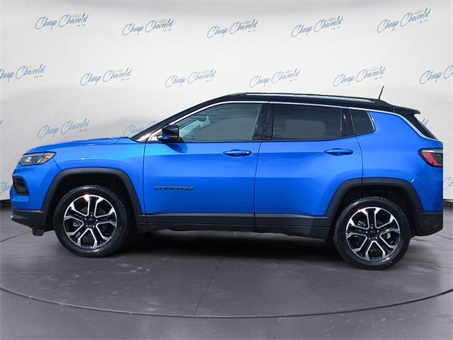 Used 2022 Jeep Compass Limited with VIN 3C4NJDCB7NT185259 for sale in Flemingsburg, KY