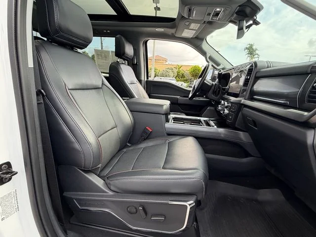 Used 2024 White Metallic Ford Lariat image 18