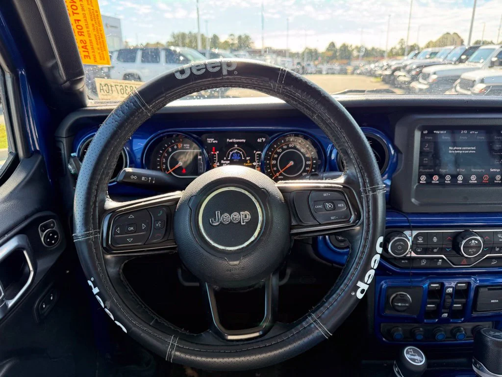 Used 2019 Blue Jeep Unlimited Sport S image 7