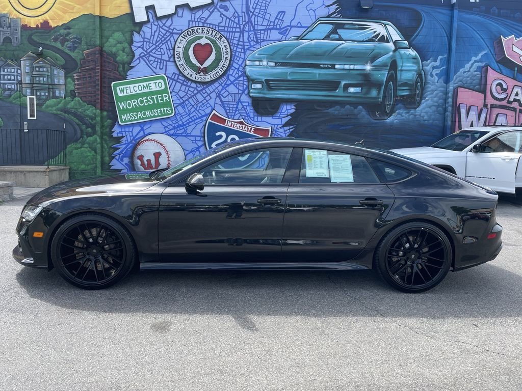 Used 2014 Black Audi 4.0T Prestige image 2