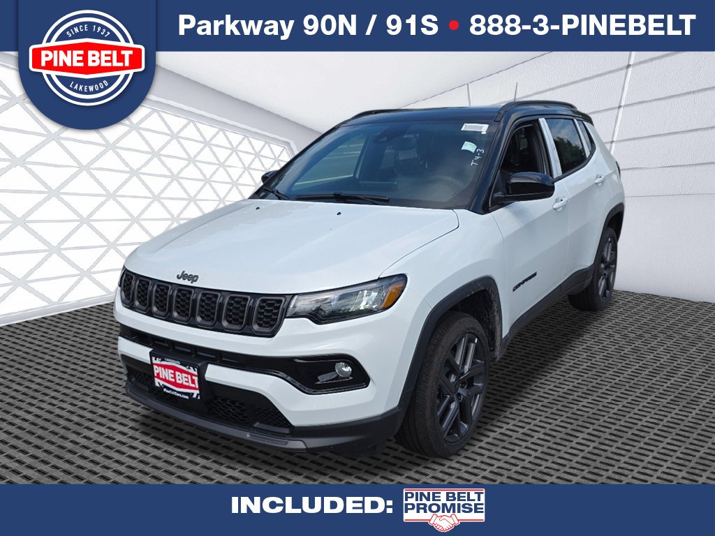 New 2026 Bright White Clear-Coat Exterior Paint Jeep Limited image 1