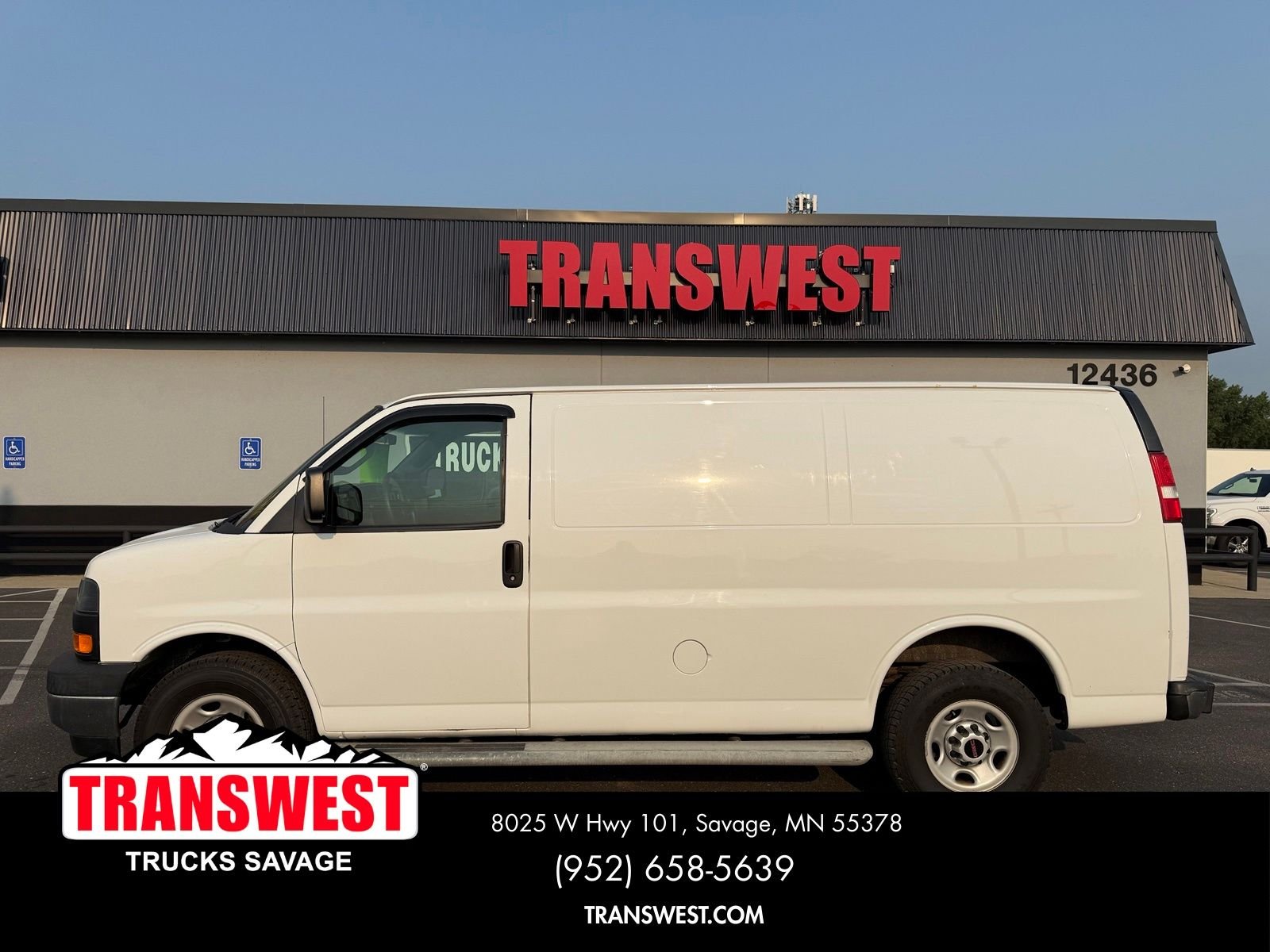 Used 2017 GMC Savana Cargo Work Van with VIN 1GTW7AFF2H1913159 for sale in Minneapolis, Minnesota