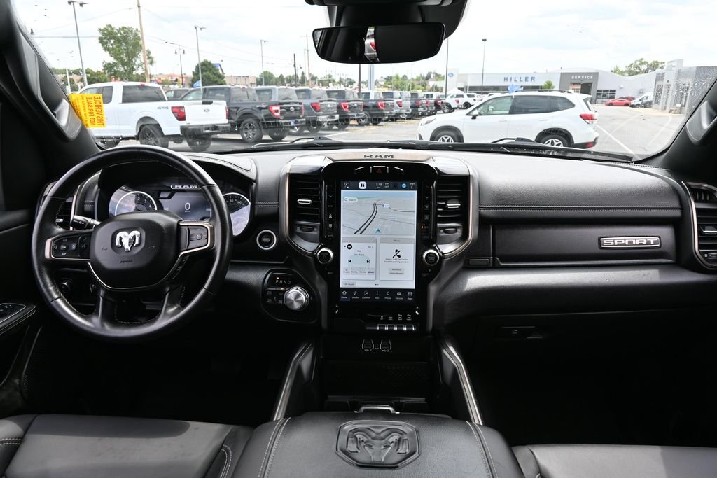 Used 2022 Bright White Clearcoat Ram Sport image 26