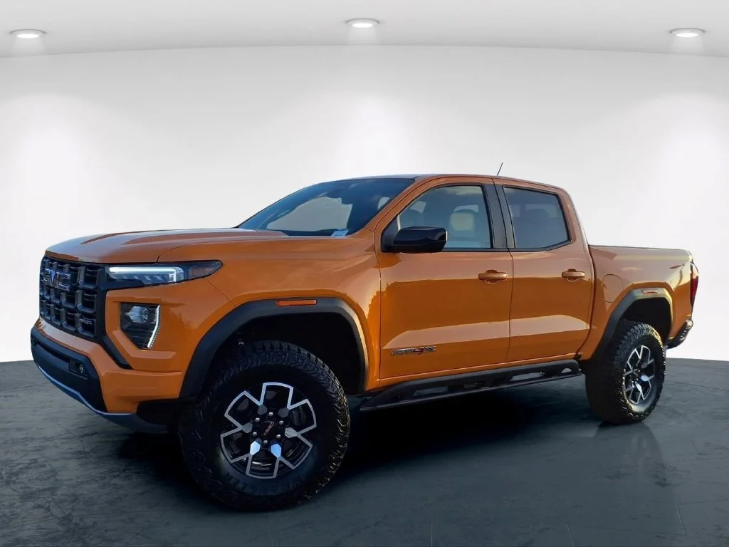 Used 2026 Orange GMC AT4X image 2