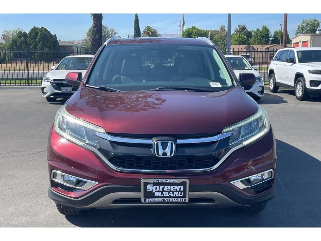 Used 2015 Basque Red Pearl II Honda EX-L image 9