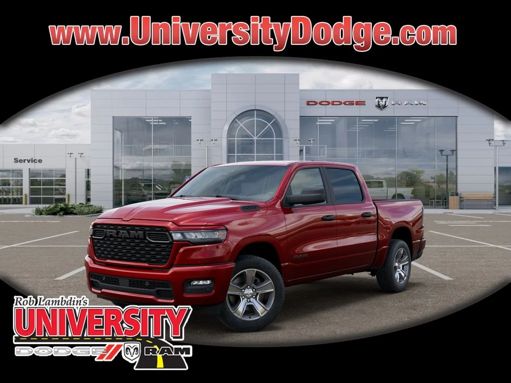 New 2026 Molten Red Pearlcoat RAM Express image 1