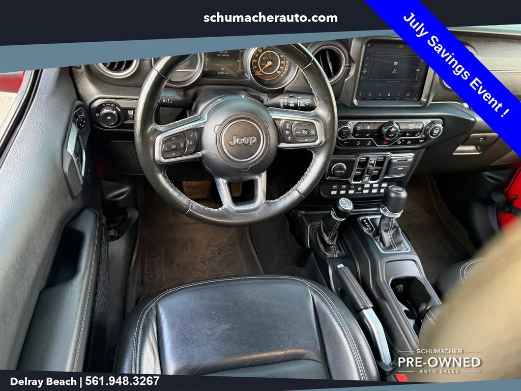 Used 2022 Red Jeep Unlimited Sahara image 14