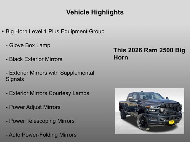 New 2026 Forged Blue Metallic Exterior Paint RAM Big Horn image 25