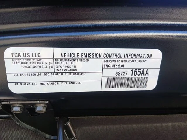 New 2026 Black Clearcoat Jeep Sport S image 12