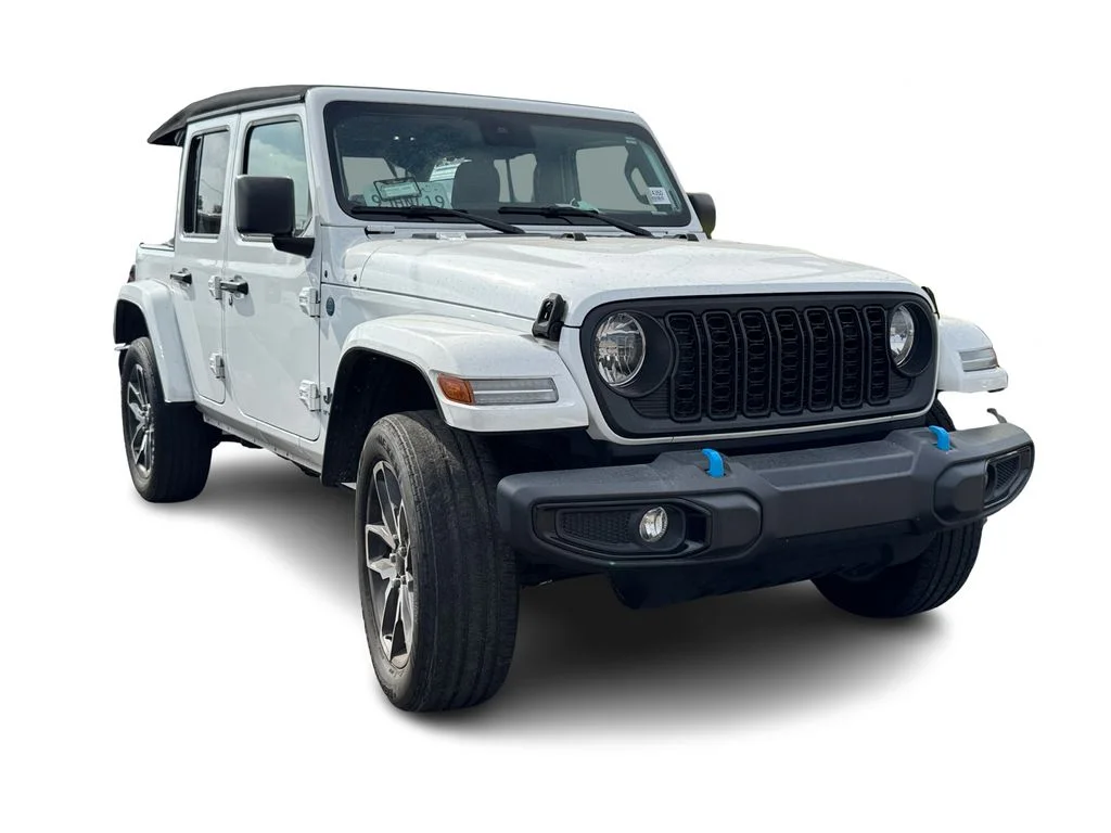 Certified Used 2024 White Jeep Sport S 4xe image 14