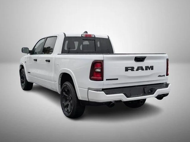 New 2026 Bright White Clear-Coat Exterior Paint RAM Big Horn/Lone Star image 3
