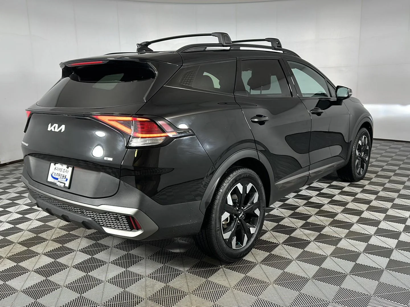 Used 2024 Ebony Black Kia X-Line image 7