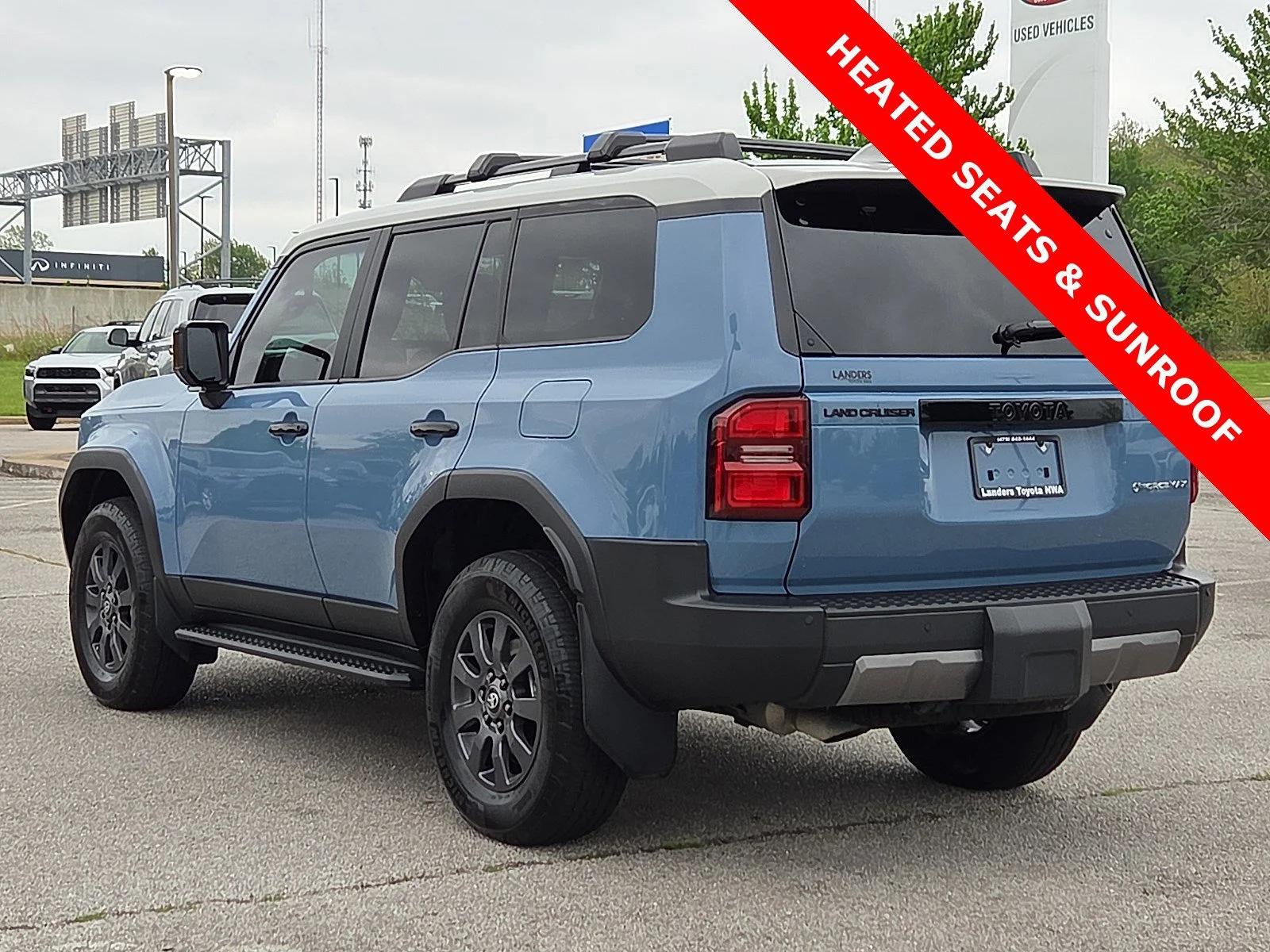 Used 2024 Heritage Blue/Gray Scape Toyota 4DR 4WD image 4