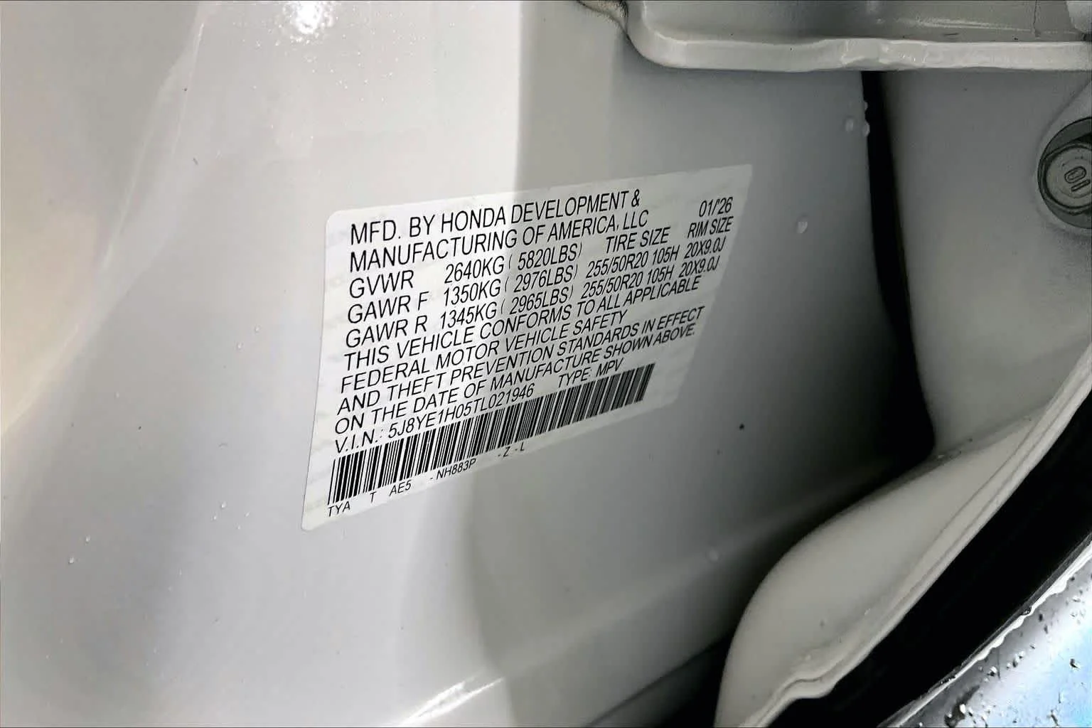 New 2026 Platinum White Pearl Acura With A-Spec Package image 13