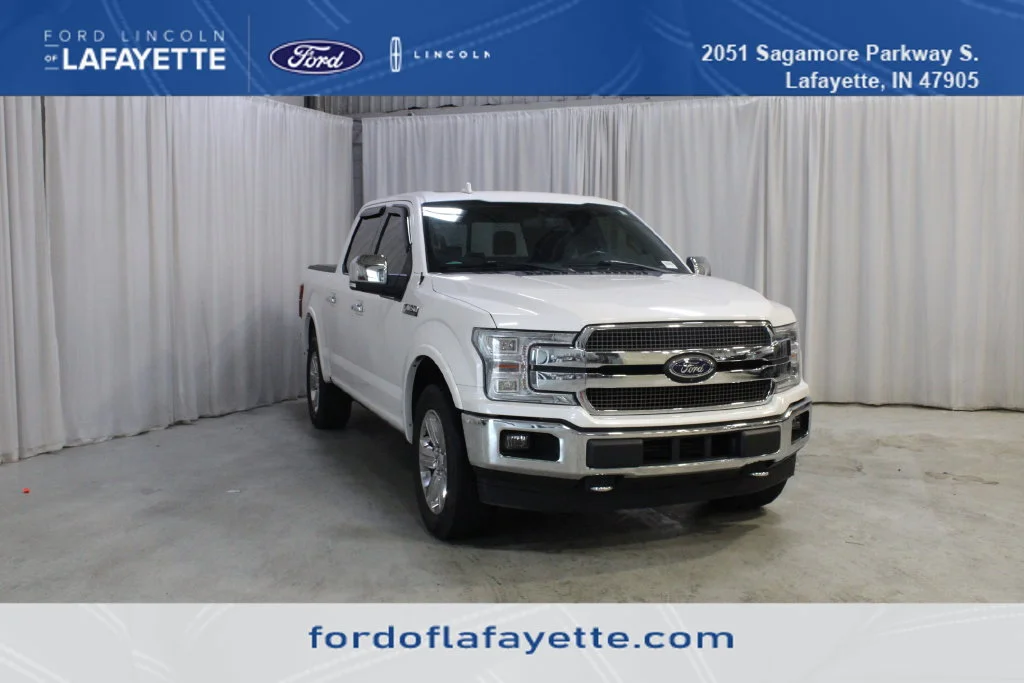 Used 2018 White Ford King Ranch image 1
