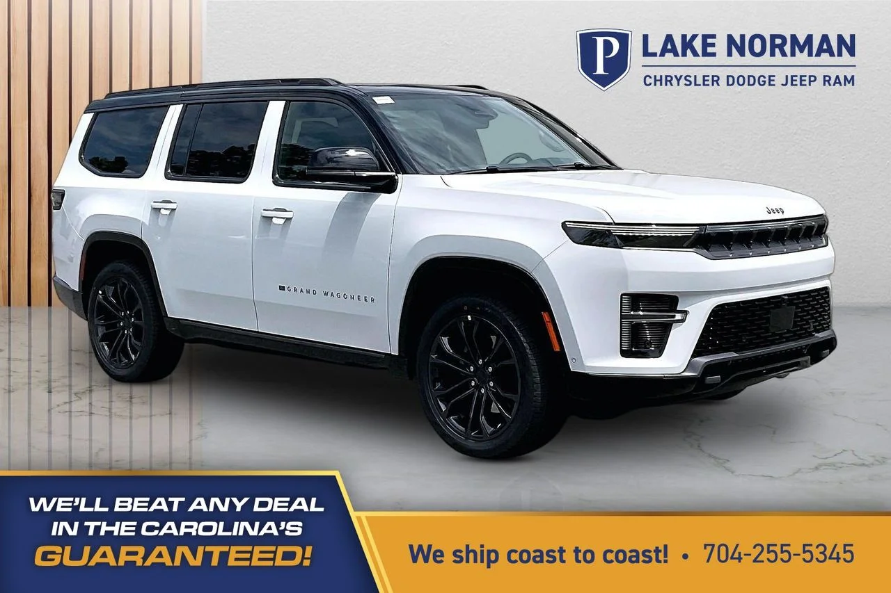 New 2026 Bright White Clear-Coat Exterior Paint Jeep Summit Obsidian image 1