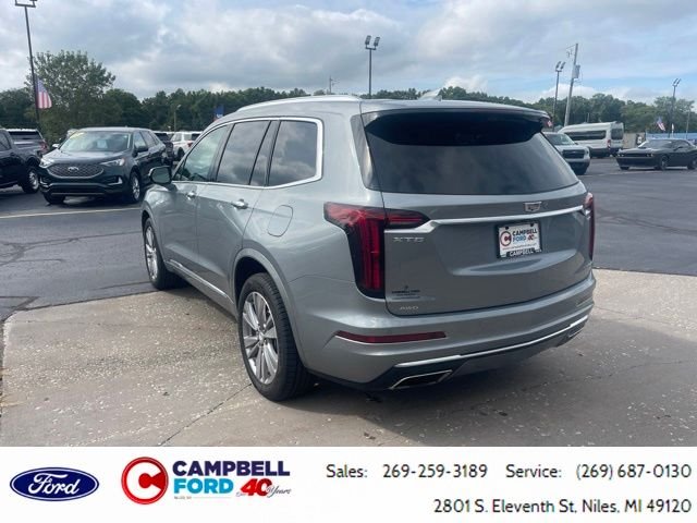Used 2024 Silver Metallic Cadillac Premium Luxury image 5