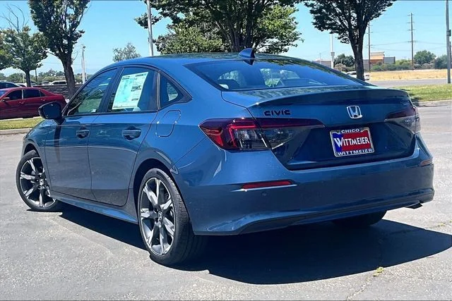 New 2026 Blue Lagoon Pearl Honda 2WD Sport Touring Hybrid image 3