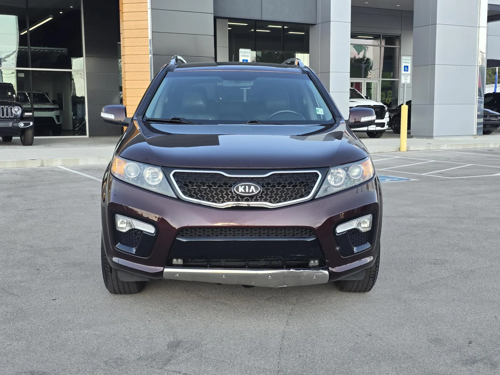 Used 2012 Dark Cherry Kia SX image 2