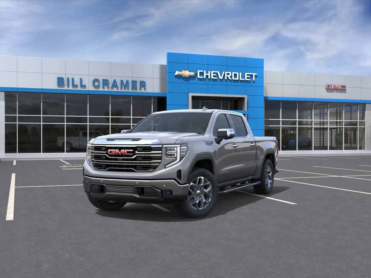 New 2026 Sterling Metallic GMC SLT image 8