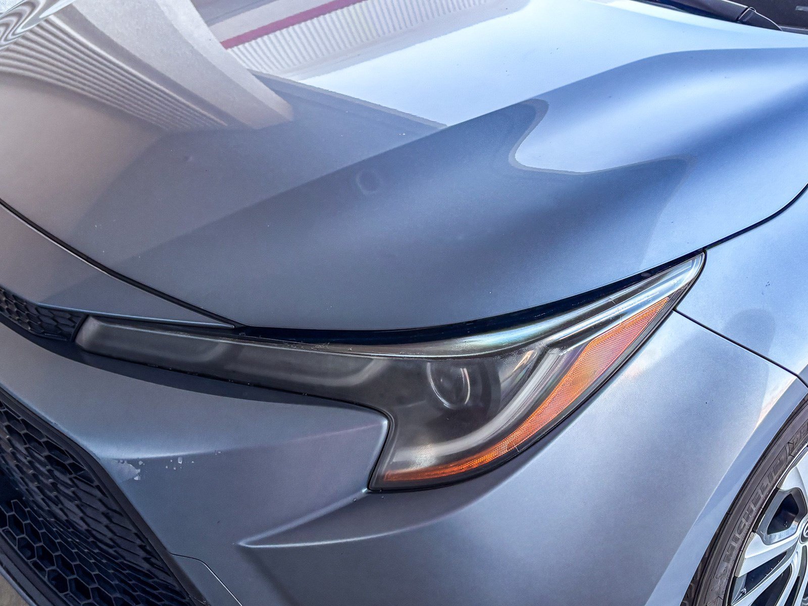 Used 2021 Super White Toyota Hybrid LE image 7