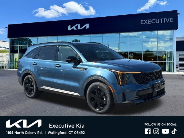 New 2026 Mineral Blue Kia X-Line SX Prestige AWD image 2