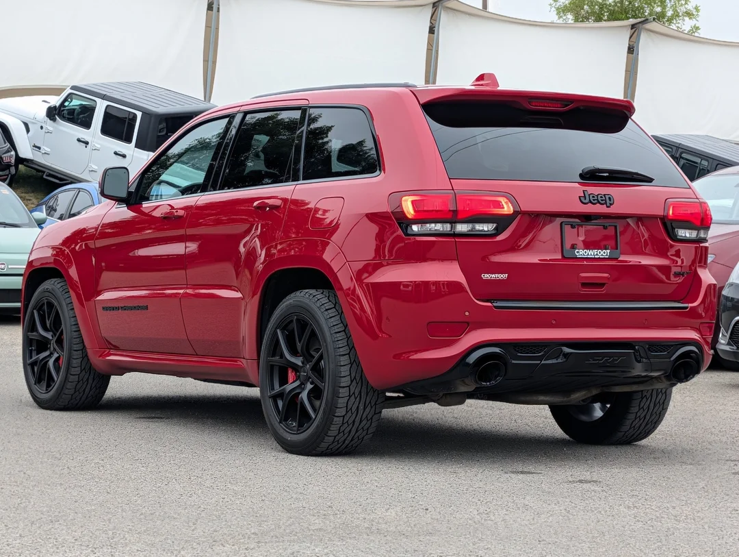 Certified Used 2020 Red Jeep SRT - - 4x4 - Command View Sunroof - Rear DVD - Trailer Tow - 2 Sets Wheels & Tires & More! image 6