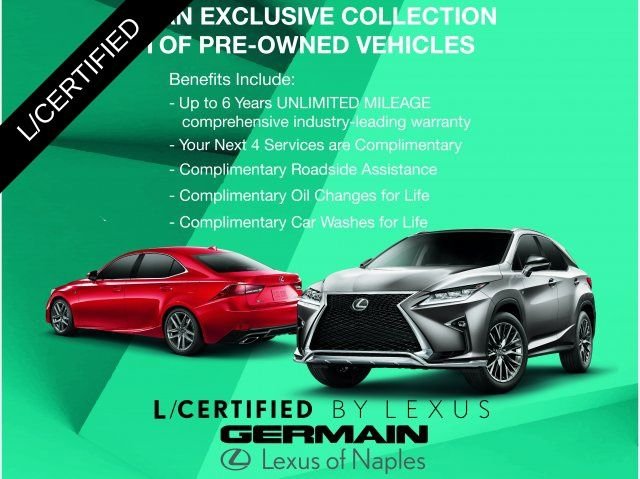 Certified 2025 Lexus RX PHEV 450h+ with VIN JTJCJMGA1S2034484 for sale in Naples, FL