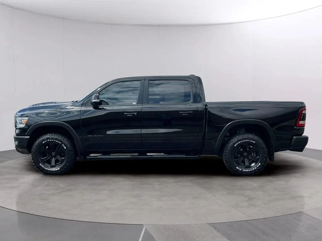 Used 2020 Diamond Black Crystal Pearlcoat Ram Rebel image 3