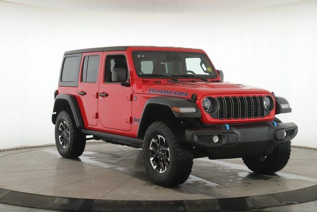 Used 2025 Jeep Wrangler 4xe Rubicon 4XE with VIN 1C4RJXR61SW602815 for sale in Findlay, OH