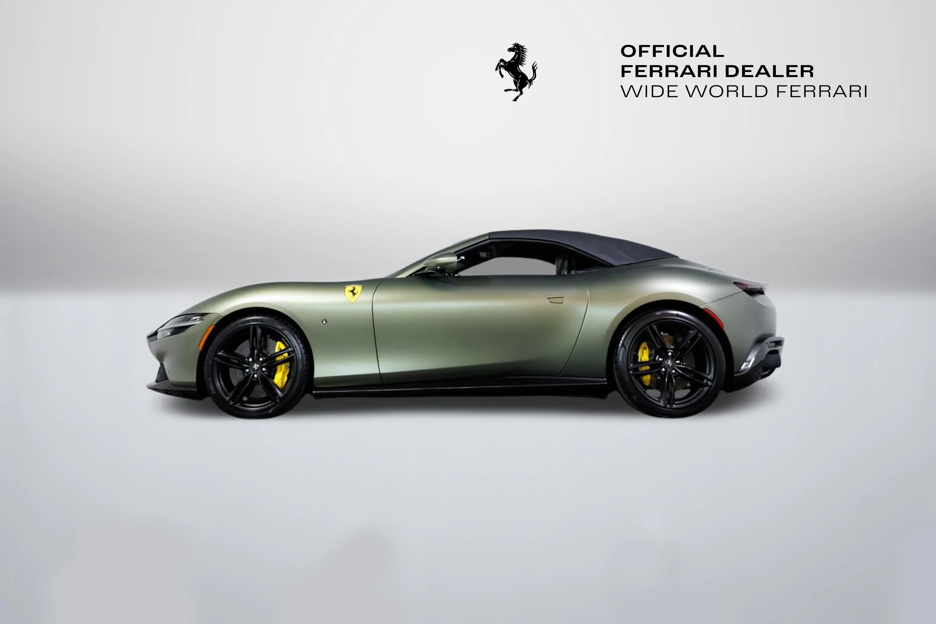 Certified Used 2024 Verde Masoni Opaco Ferrari Base image 7