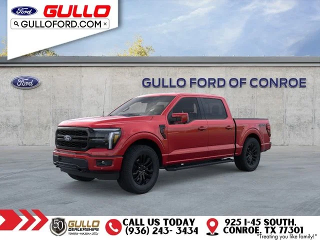 New 2026 Ruby Red Metallic Tinted Clearcoat Ford Lariat image 1
