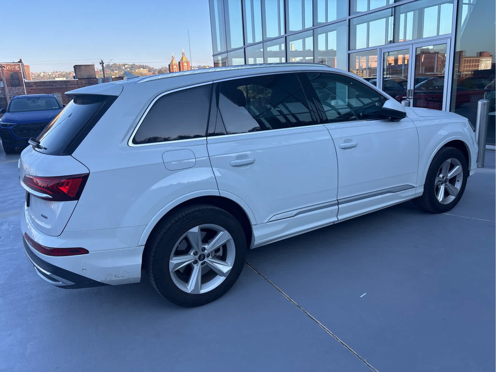Certified Used 2023 Carrara White Audi Premium Plus image 4