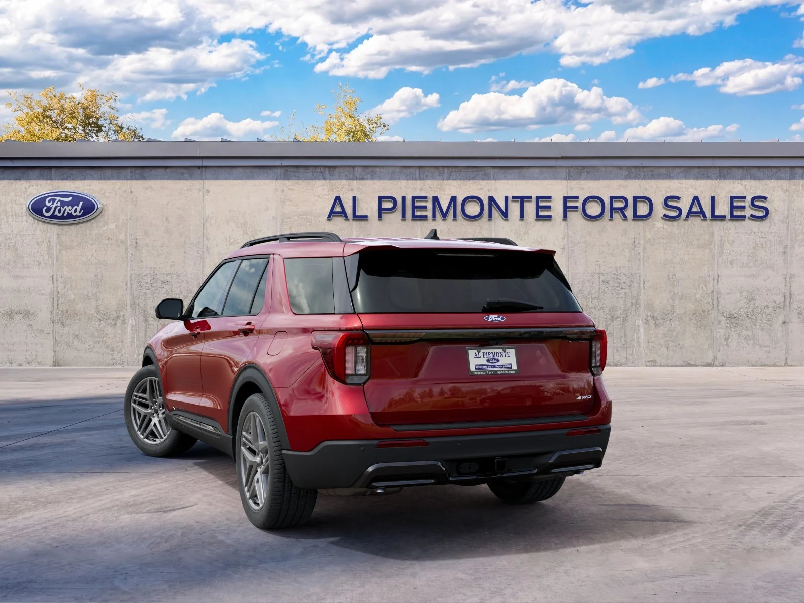New 2027 Ruby Red Metallic Tinted Clearcoat Ford ST-Line image 8