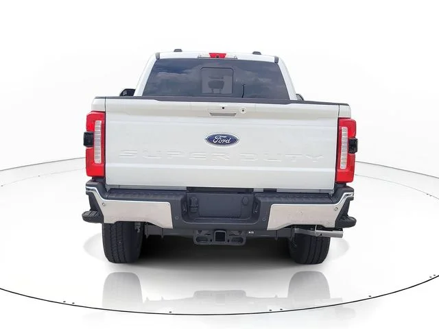 New 2026 White Metallic Ford Lariat image 6