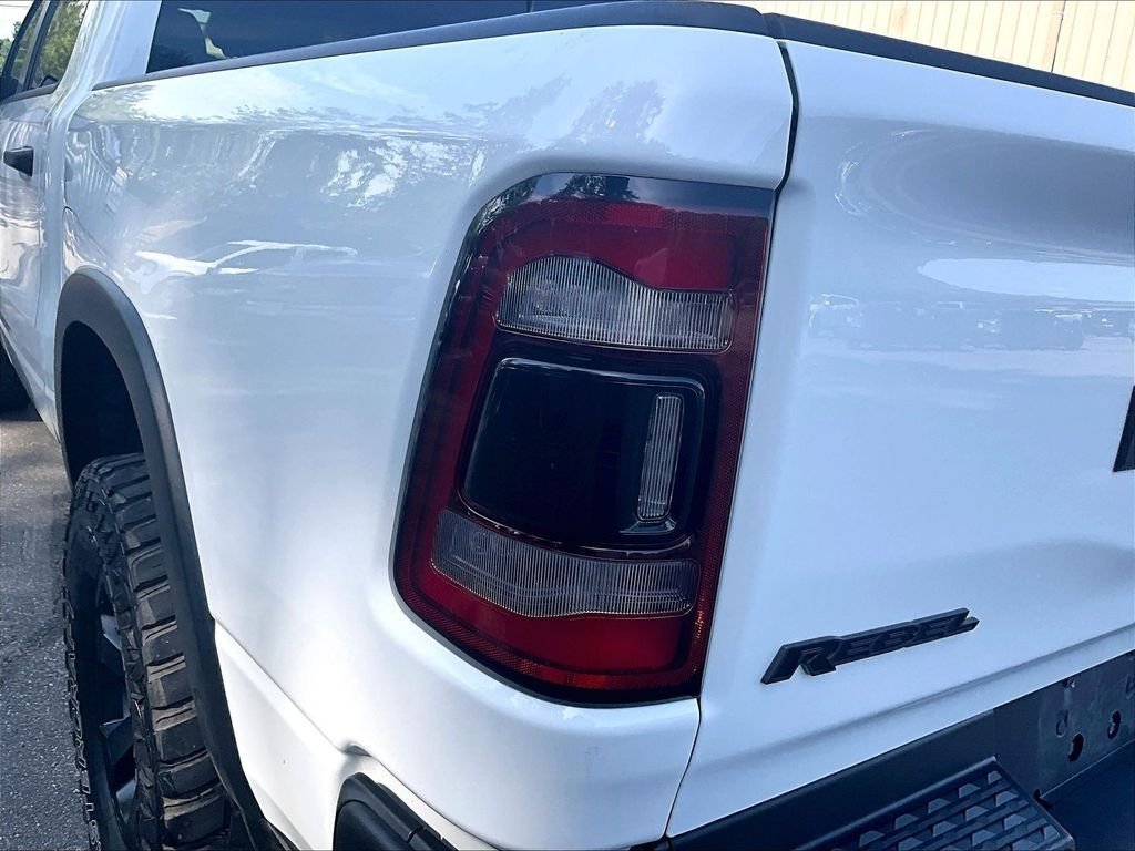 Used 2021 Bright White Clearcoat Ram Rebel image 34