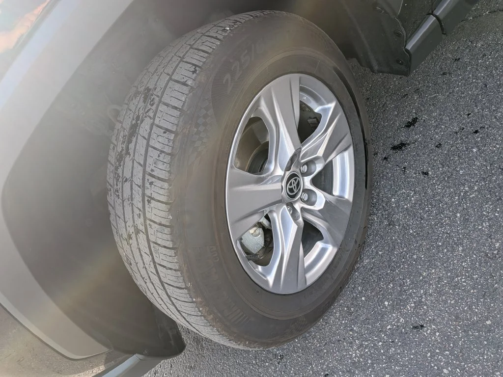 Used 2025 Midnight Black Metallic Toyota XLE image 8