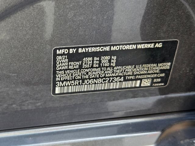 Used 2022 Gray BMW 330i image 34