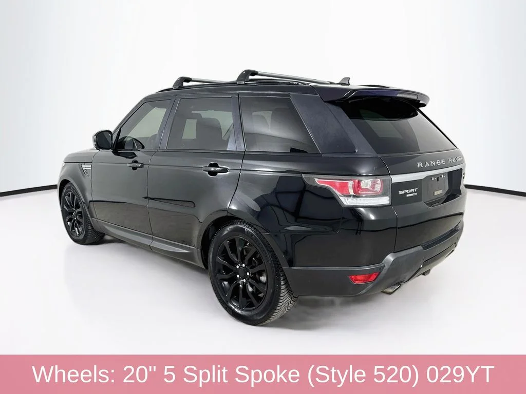 Used 2016 Black Land Rover 3.0L V6 Supercharged HSE image 5