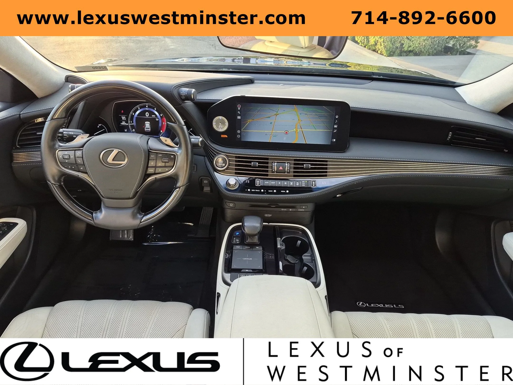 Certified Used 2021 Blue Lexus LS 500 image 15