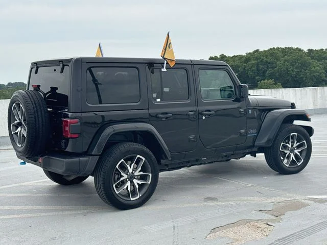 Used 2024 Black Jeep Sport S 4xe image 8