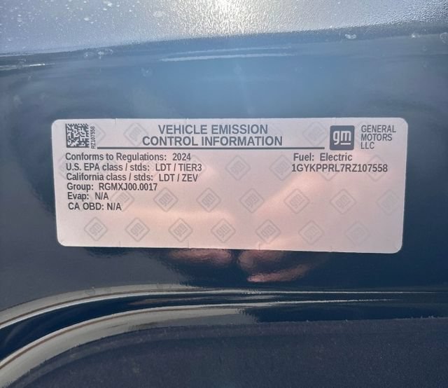 Certified 2024 Cadillac LYRIQ Luxury 1 with VIN 1GYKPPRL7RZ107558 for sale in Henderson, NV