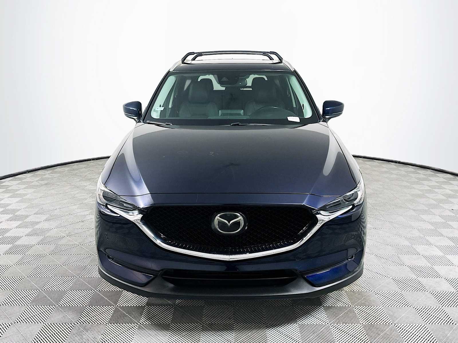 Used 2019 Deep Crystal Blue Mica Mazda Grand Touring image 2