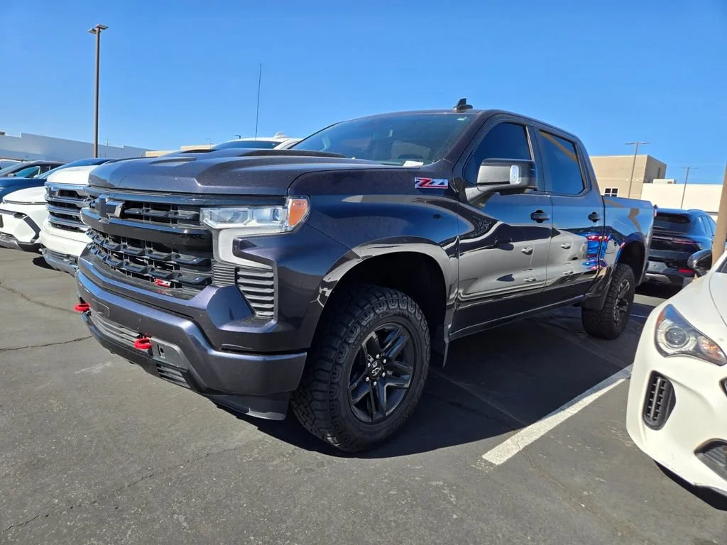 Used 2022 DARK ASH METALLIC Chevrolet LT Trail Boss image 2