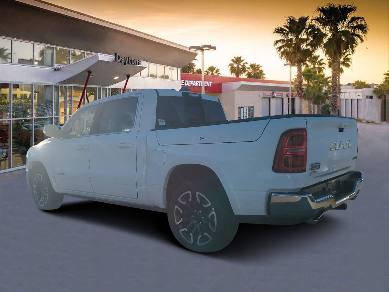 New 2026 Bright White Clearcoat RAM Longhorn image 5
