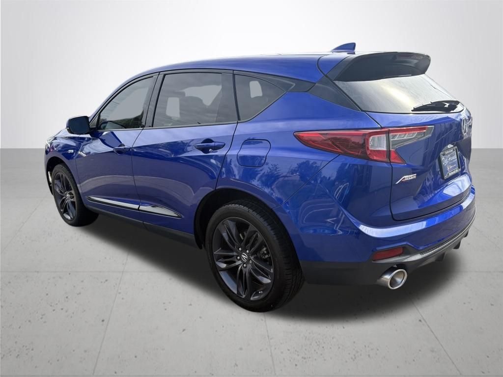 Certified Used 2021 Apex Blue Pearl Acura A-Spec Package image 9