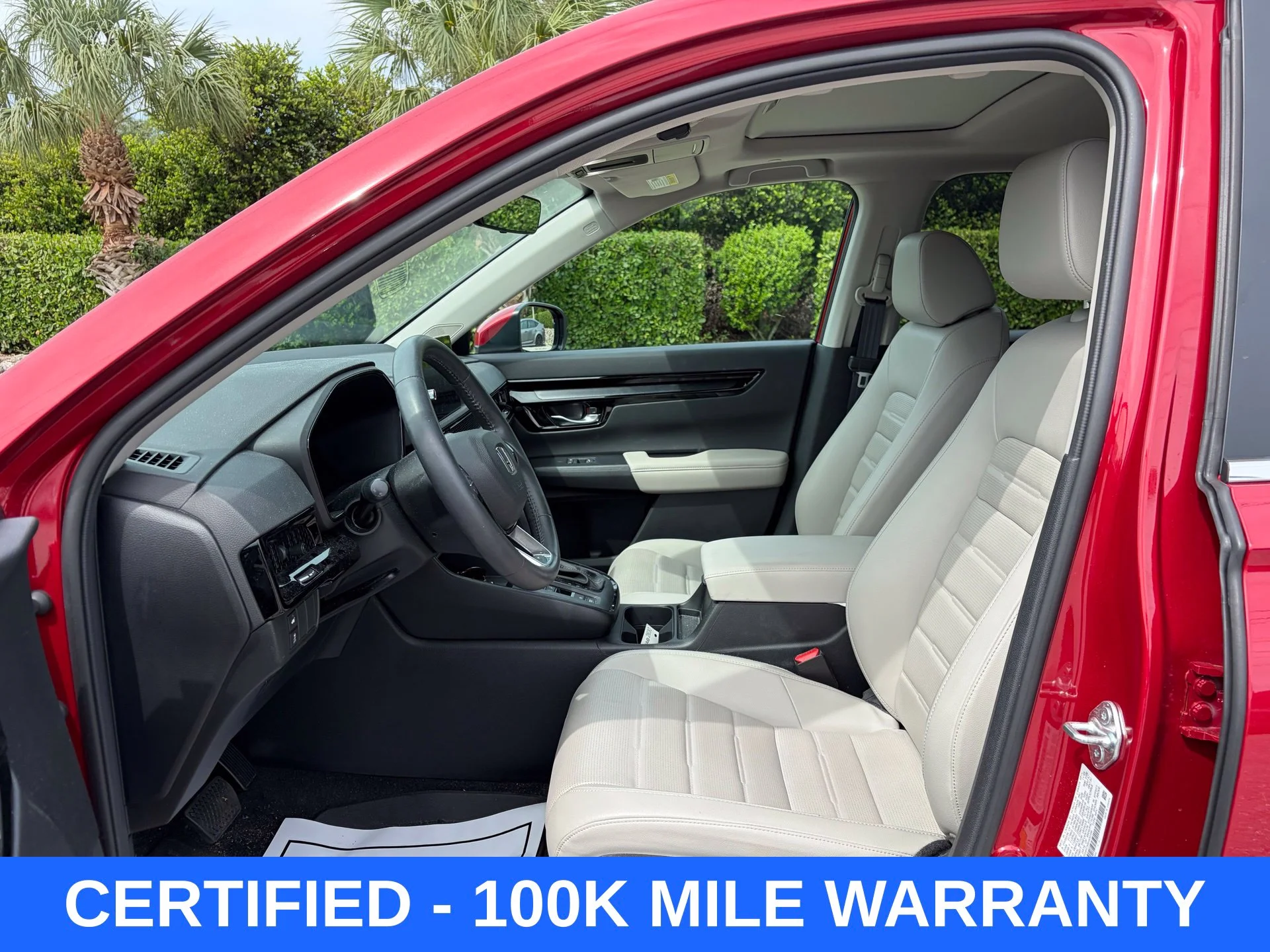 Certified Used 2024 Radiant Red Metallic Honda EX-L image 25